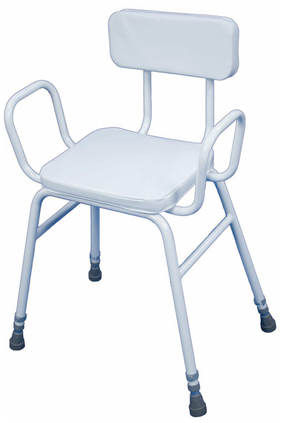 Malling Perching Stool With Arms, Plain Back Rest - Click Image to Close